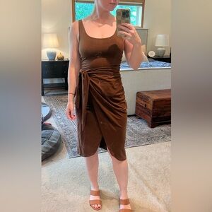 Reformation wrap dress
